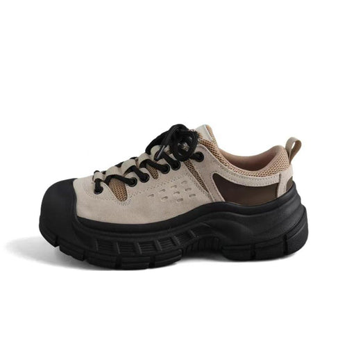 Thick-Soled Casual Breathable Mesh Comfortable Running Shoes