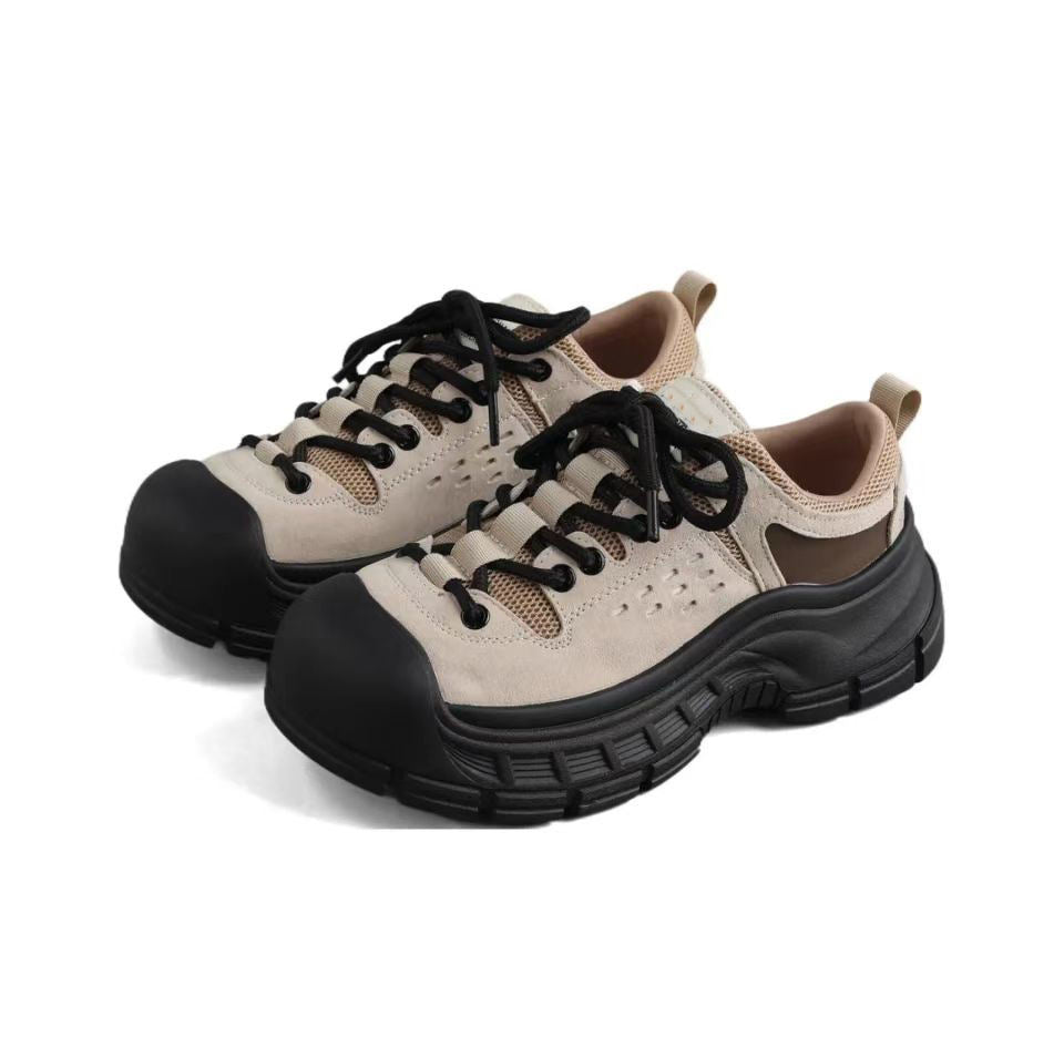 Thick-Soled Casual Breathable Mesh Comfortable Running Shoes