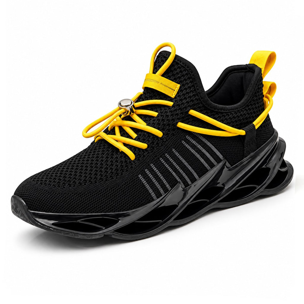 Men's Black Fashion Breathable Sneakers