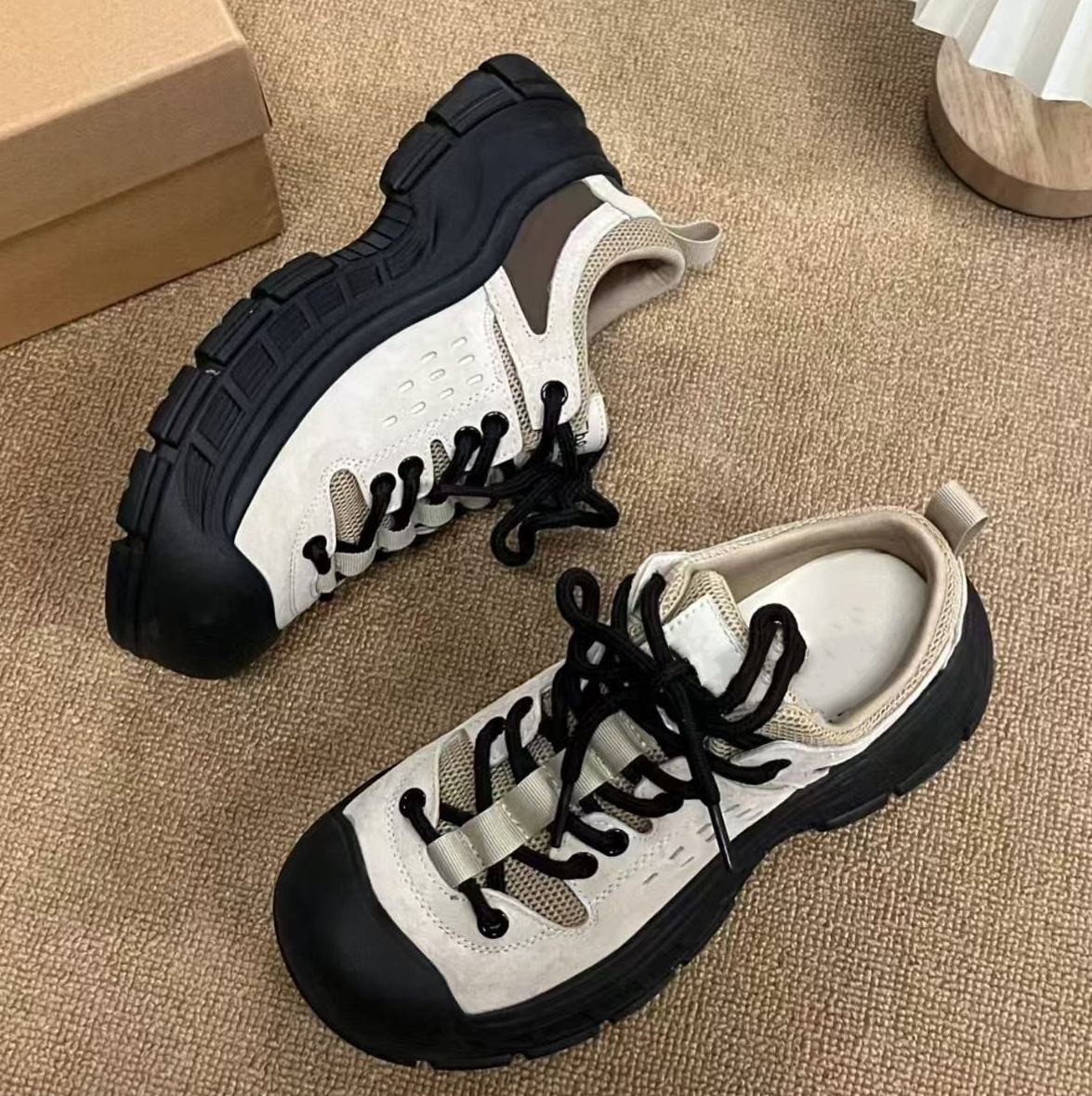 Thick-Soled Casual Breathable Mesh Comfortable Running Shoes
