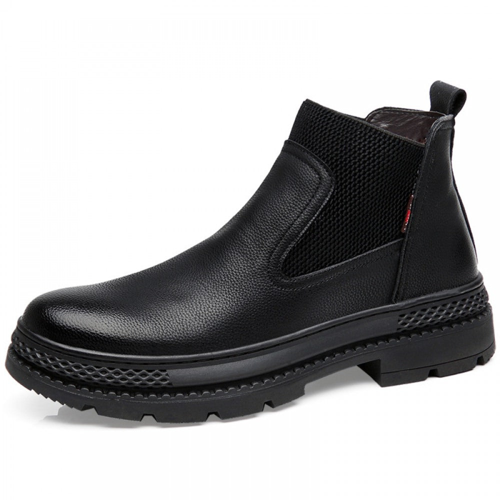 Men's Autumn Leather Short Martin Boots