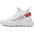 Men's White Athletic Non-Slip Fashion Sneakers
