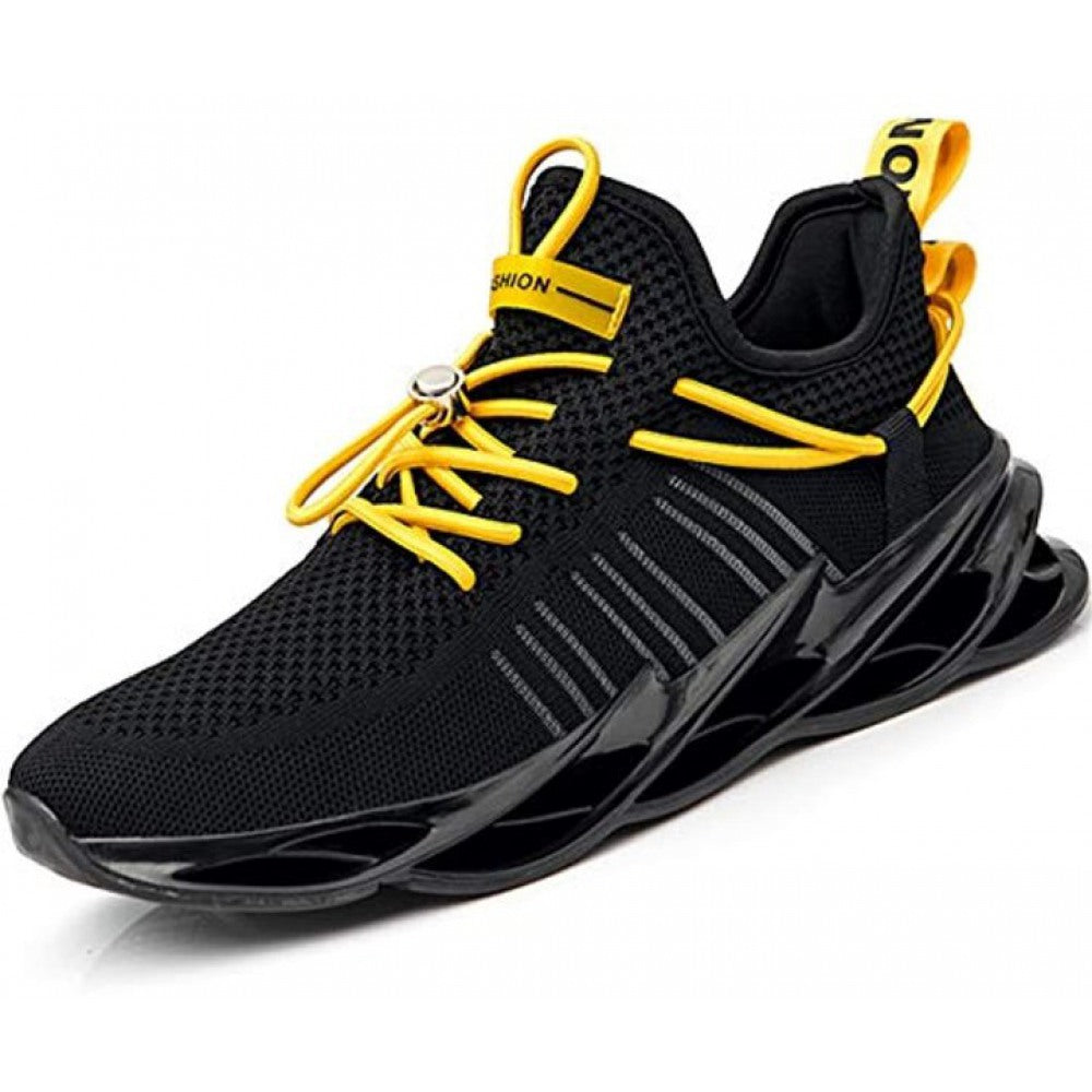 Men's Black Fashion Breathable Sneakers