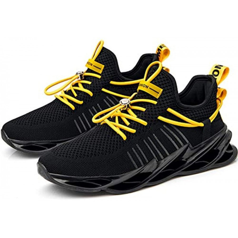 Men's Black Fashion Breathable Sneakers