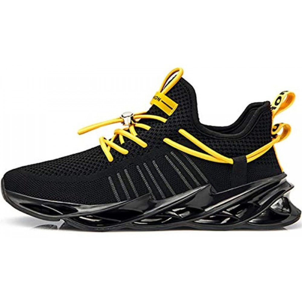 Men's Black Fashion Breathable Sneakers
